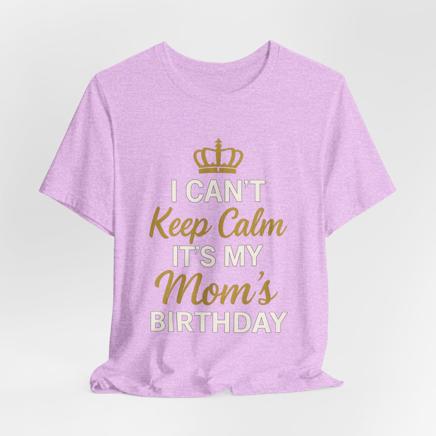 No puedo mantener la calma, es el cumpleaños de mi mamá