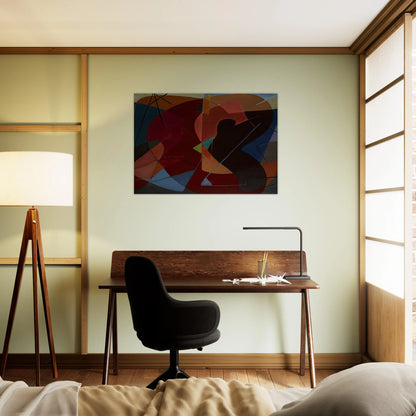 Untitled No 8 - 1932 - John Ferren Brushed Aluminum Print - 70x100 cm / 28x40 inches | John Ferren Aluminum Print | John Ferren Prints