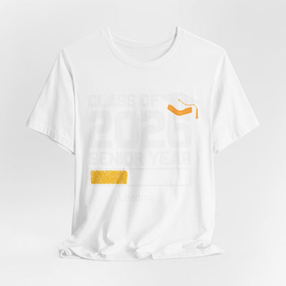 Camiseta de último año de la clase de 2026, camiseta de graduación, regalo de graduación unisex, ropa para estudiantes de último año de secundaria, camiseta con destino a la universidad