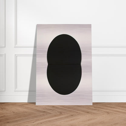 Study for White Plaque. Bridge Arch and Reflection - Ellsworth Kelly Brushed Aluminum Print - 70x100 cm / 28x40 inches | Ellsworth Kelly Aluminum Print | Ellsworth Kelly Prints