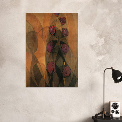 Warm Chromatics - Frantisek Kupka Brushed Aluminum Print - 70x100 cm / 28x40 inches | Frantisek Kupka Aluminum Print | Frantisek Kupka Prints
