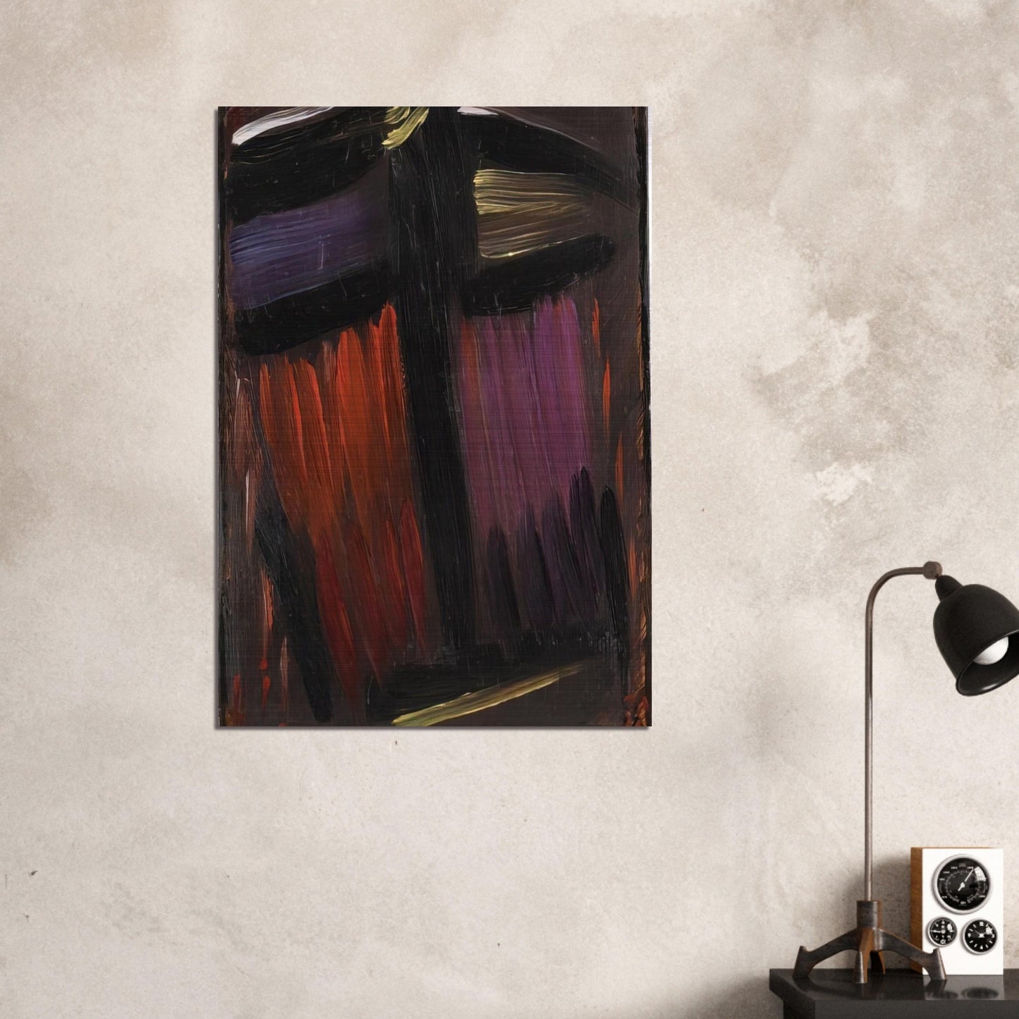 MEDITATION 1936 - Alexej von Jawlensky Brushed Aluminum Print - 70x100 cm / 28x40 inches | Alexej von Jawlensky Aluminum Print | Alexej von Jawlensky Prints