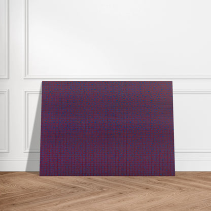 4 trames 22°5, 45°, 67°5, 90° - 1969 - Francois Morellet Brushed Aluminum Print - 70x100 cm / 28x40 inches | Francois Morellet Aluminum Print | Francois Morellet Prints