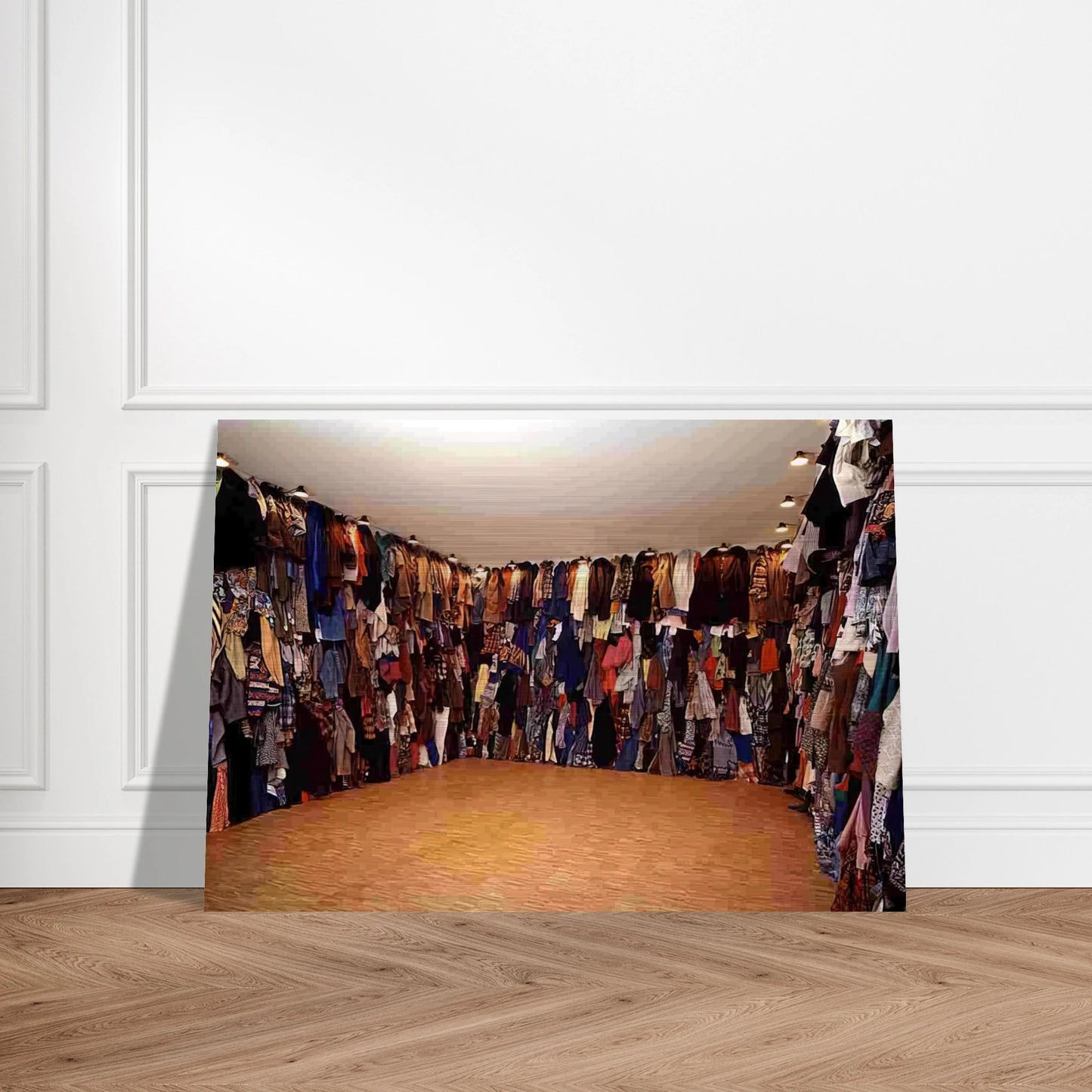RESERVE 1990 - Christian Boltanski Brushed Aluminum Print - 70x100 cm / 28x40 inches | Christian Boltanski Aluminum Print | Christian Boltanski Prints