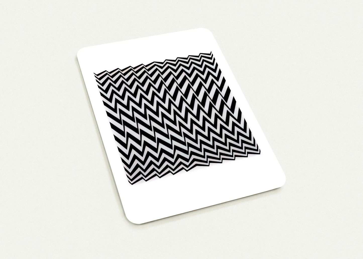 FRAGMENT 3 1965 By Bridget Riley Pack of 10 Post Cards | Bridget Riley Post Cards | A6 (10.5 x 14.8 cm) - 4.1 x 5.8 inches