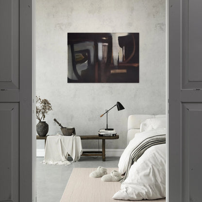 Old Sparta - 1952 - Theodoros Stamos Brushed Aluminum Print - 70x100 cm / 28x40 inches | Theodoros Stamos Aluminum Print | Theodoros Stamos Prints