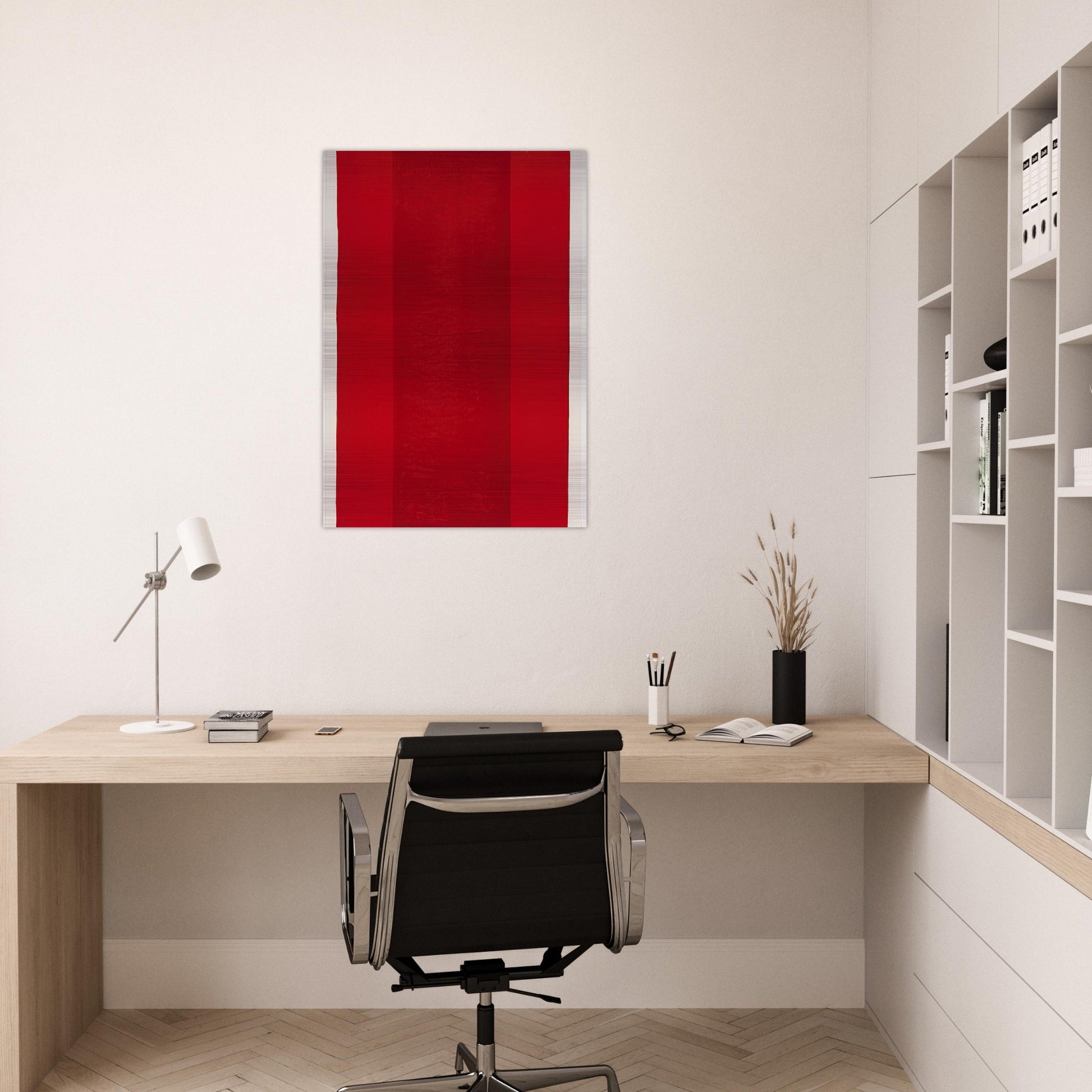 Canto XV - Barnett Newman Brushed Aluminum Print - 70x100 cm / 28x40 inches | Barnett Newman Aluminum Print | Barnett Newman Prints