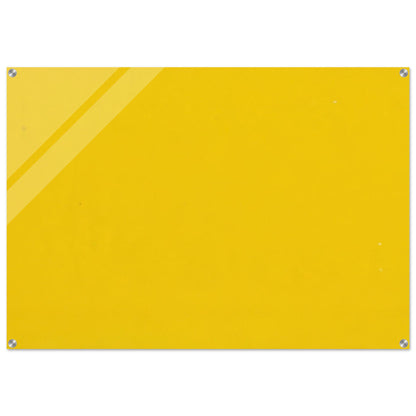 Yellow from the series Line Form Color - Ellsworth Kelly Acrylic Print - 70x100 cm / 28x40″ inches