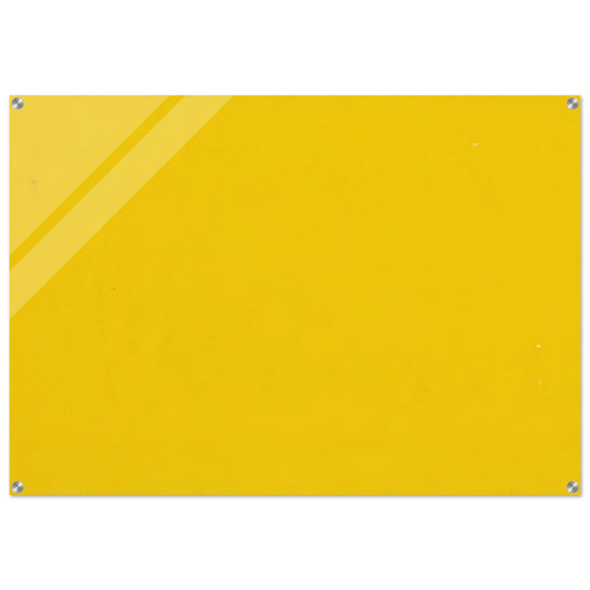 Yellow from the series Line Form Color - Ellsworth Kelly Acrylic Print - 70x100 cm / 28x40″ inches