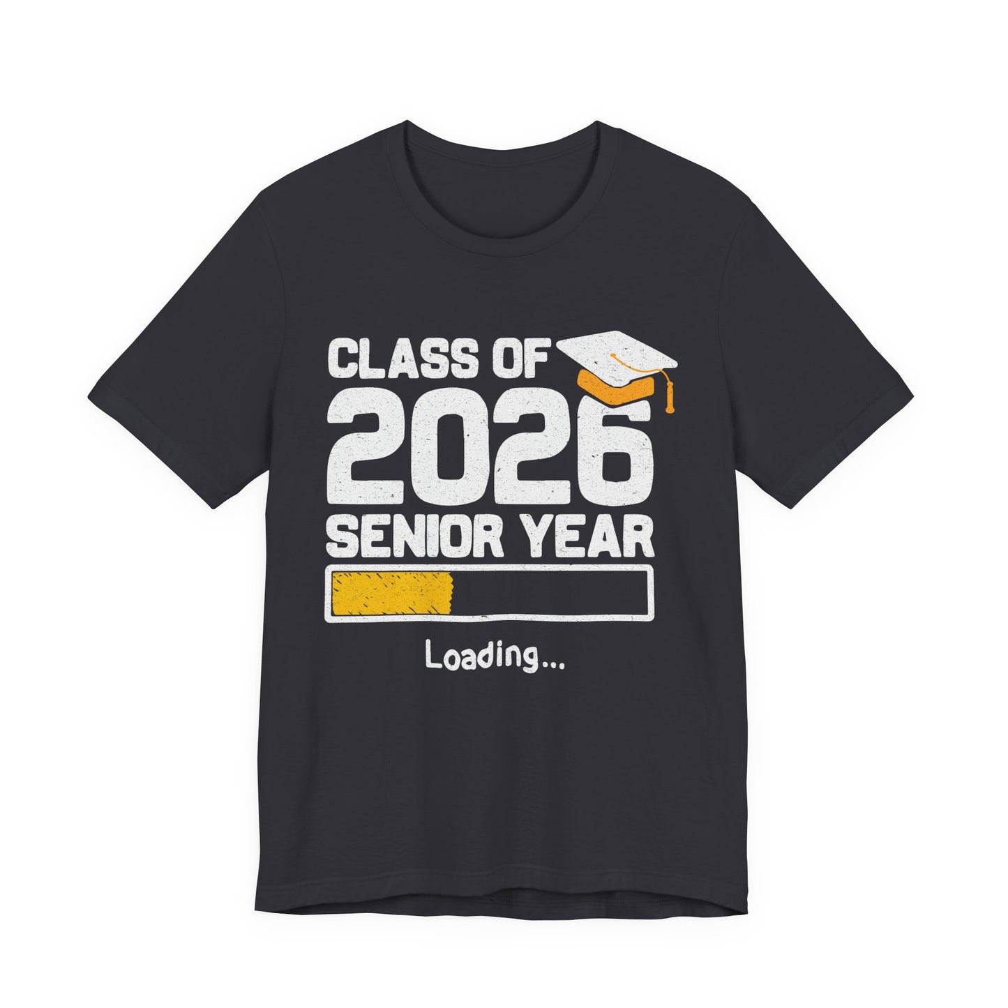 Camiseta de último año de la clase de 2026, camiseta de graduación, regalo de graduación unisex, ropa para estudiantes de último año de secundaria, camiseta con destino a la universidad
