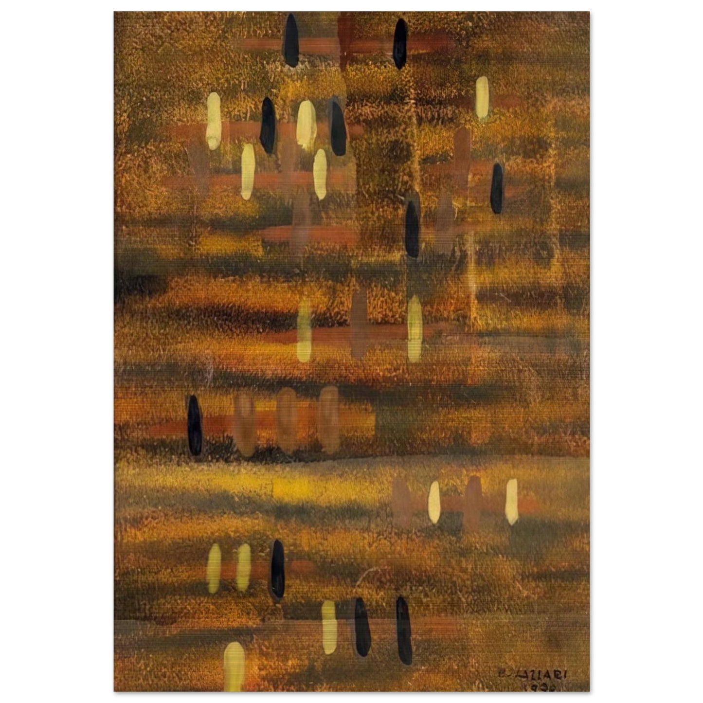 Untitled - 1938 - Bice Lazzari Brushed Aluminum Print - 70x100 cm / 28x40 inches | Bice Lazzari Aluminum Print | Bice Lazzari Prints