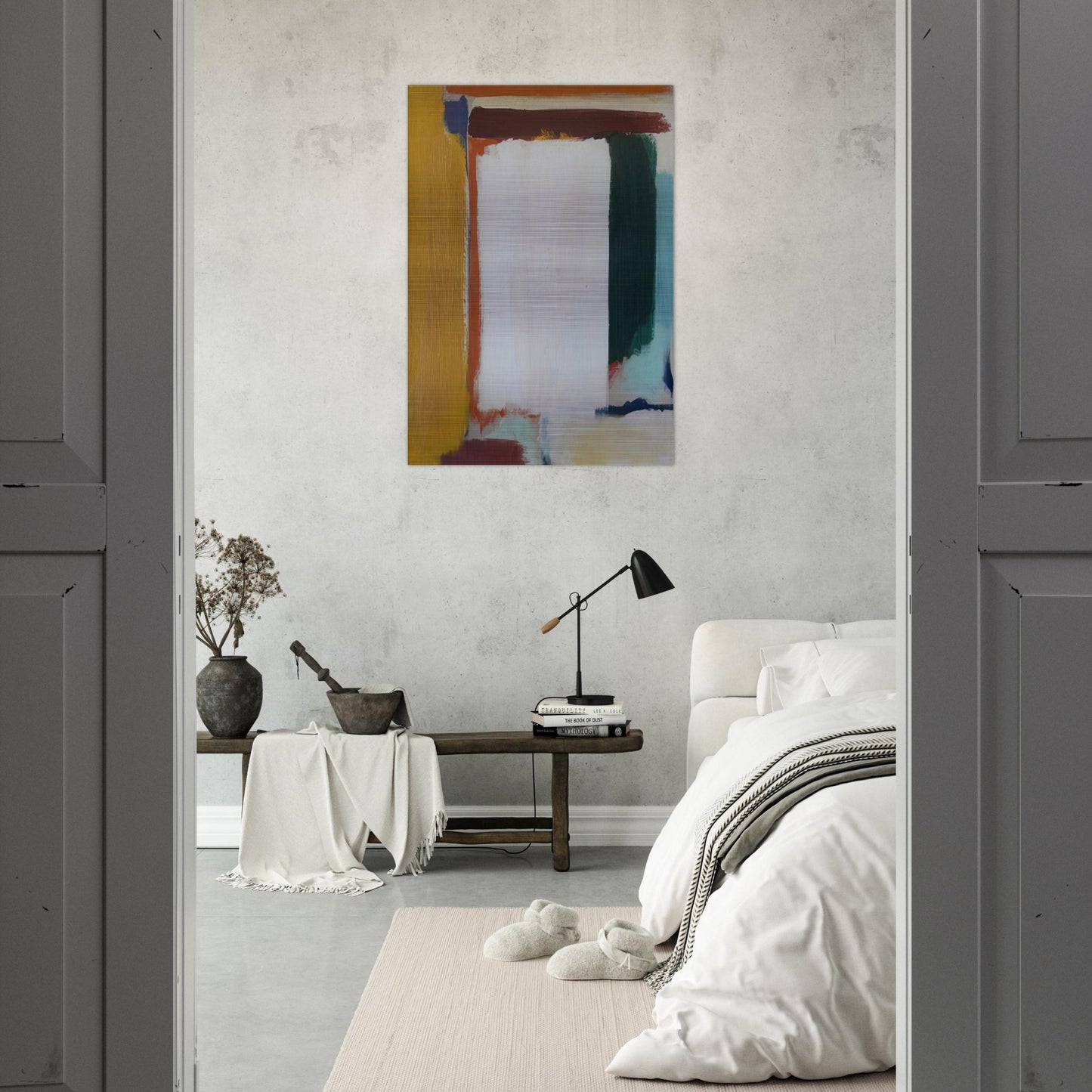 Untitled - 1964 - Giorgio Cavallon Brushed Aluminum Print - 70x100 cm / 28x40 inches | Giorgio Cavallon Aluminum Print | Giorgio Cavallon Prints