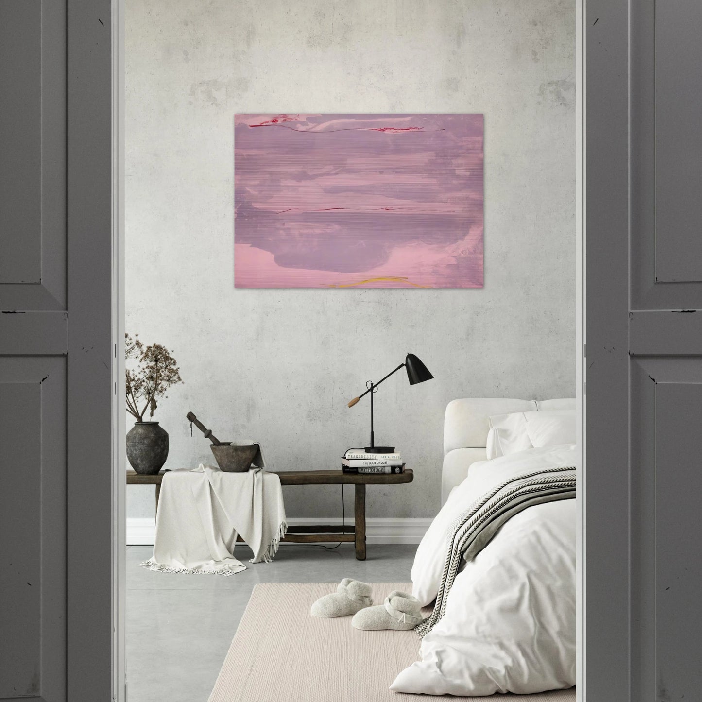 Dream Walk - 1977 - Helen Frankenthaler Brushed Aluminum Print - 70x100 cm / 28x40 inches | Helen Frankenthaler Aluminum Print | Helen Frankenthaler Prints