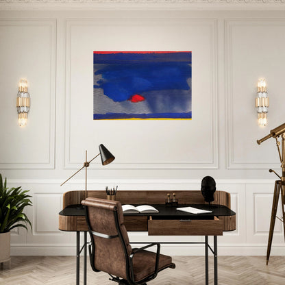 Provincetown - 1964 - Helen Frankenthaler Brushed Aluminum Print - 70x100 cm / 28x40 inches | Helen Frankenthaler Aluminum Print | Helen Frankenthaler Prints