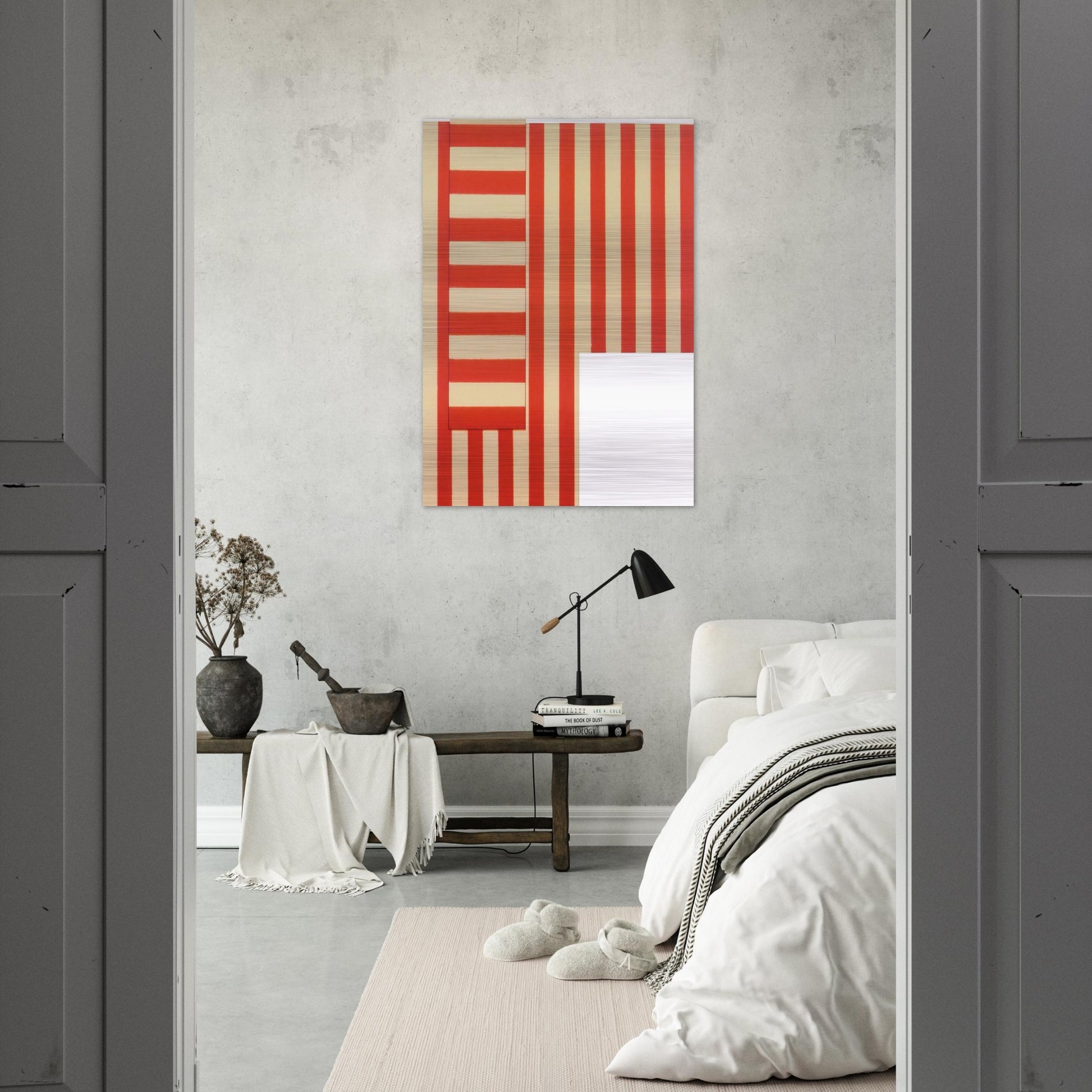 No. 1 - 1973 - Jeremy Moon Brushed Aluminum Print - 70x100 cm / 28x40 inches | Jeremy Moon Aluminum Print | Jeremy Moon Prints