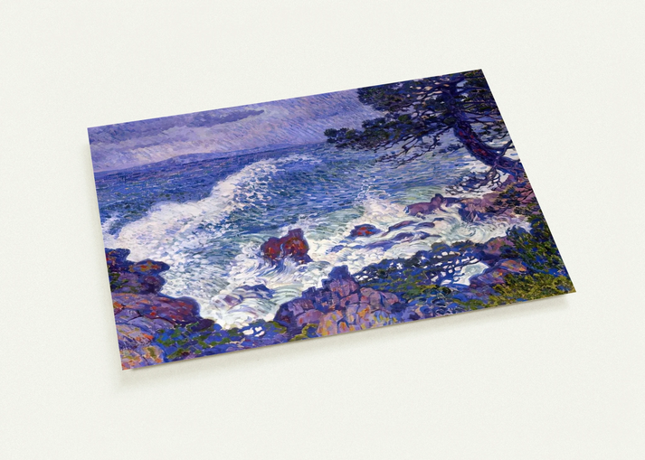 EAST WIND 1904 By Theo van Rysselberghe Pack of 10 Post Cards | Theo van Rysselberghe Post Cards | A6 (10.5 x 14.8 cm) - 4.1 x 5.8 inches