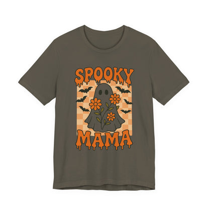 Mamá espeluznante, fantasma vintage maravilloso, Halloween, mamá espeluznante, madre