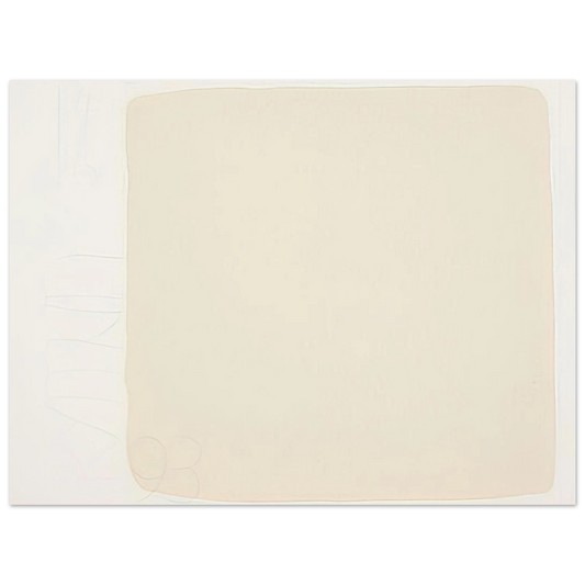 Robert Ryman - Untitled, from BAM III - 1993  75x100 cm / 30x40inches Fine Art Poster