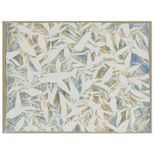 Simon Hantai - Untitled - 1971  75x100 cm / 30x40inches Fine Art Poster