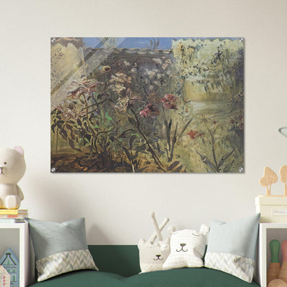 THE PATIO OF PORT LLIGAT - Salvador Dali Acrylic Print - 70x100 cm / 28x40″ inches