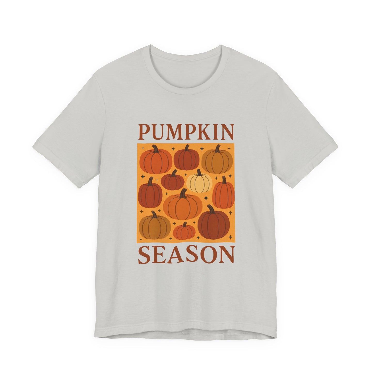 Camiseta de temporada de calabaza para mujer Boho Pumpkin