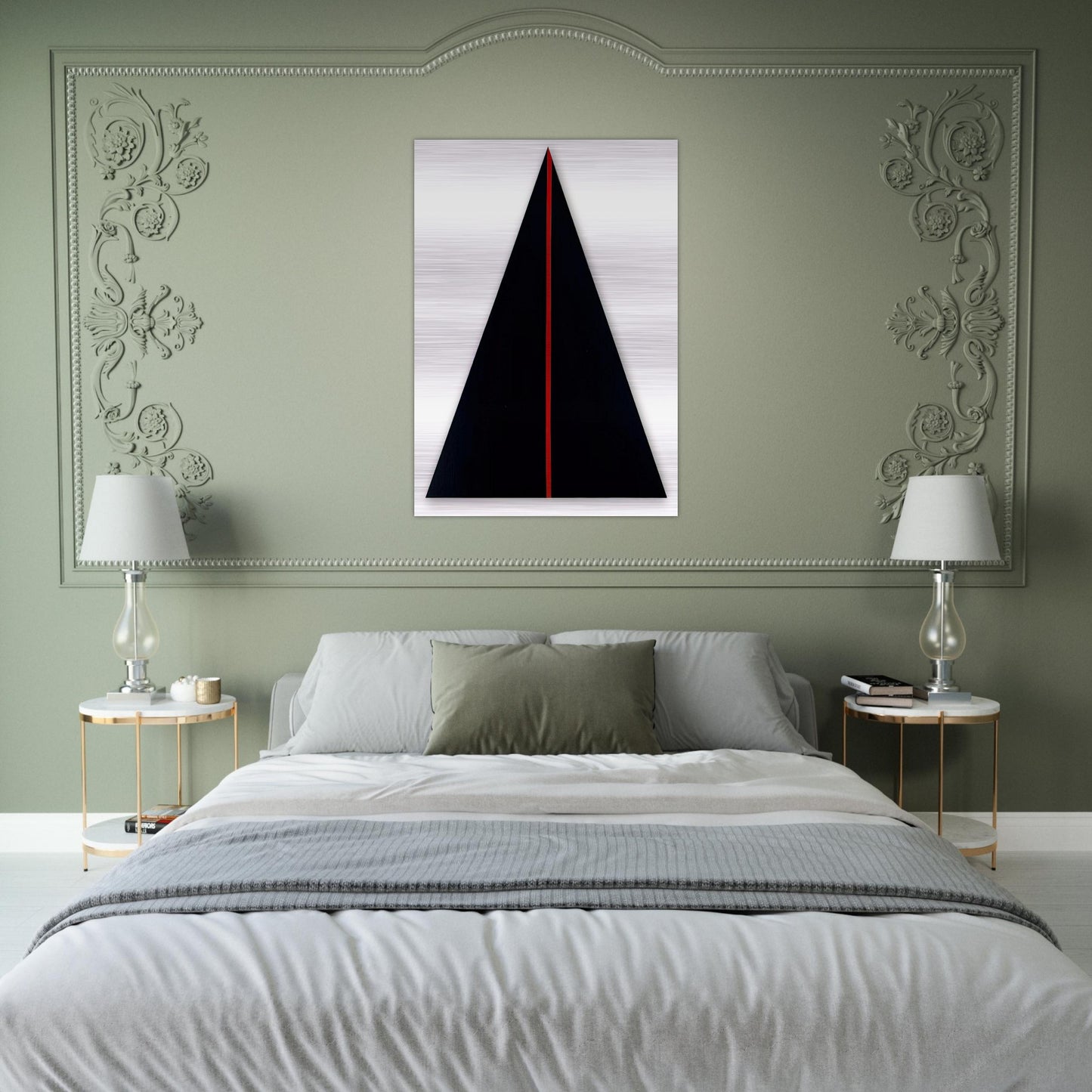 Jericho - Barnett Newman Brushed Aluminum Print - 70x100 cm / 28x40 inches | Barnett Newman Aluminum Print | Barnett Newman Prints