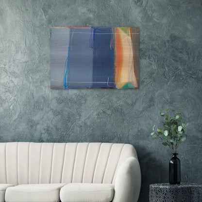 Yours and Mine - 1993 - Larry Zox Brushed Aluminum Print - 70x100 cm / 28x40 inches | Larry Zox Aluminum Print | Larry Zox Prints