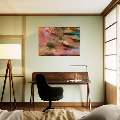 Loon - Sam Gilliam Brushed Aluminum Print - 70x100 cm / 28x40 inches | Sam Gilliam Aluminum Print | Sam Gilliam Prints