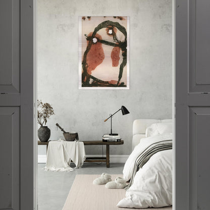 11975 - 1975 - Emil Schumacher Brushed Aluminum Print - 70x100 cm / 28x40 inches | Emil Schumacher Aluminum Print | Emil Schumacher Prints