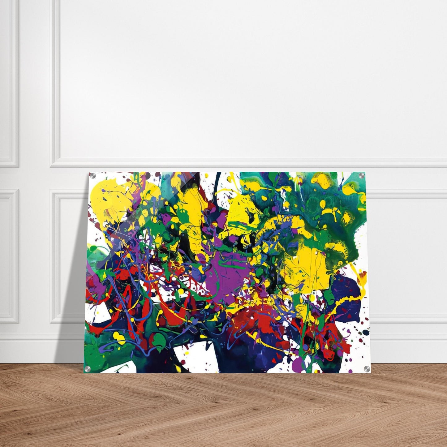 Untitled  SFP94-107 SFF1751  - Sam Francis Acrylic Print - 70x100 cm / 28x40″ inches