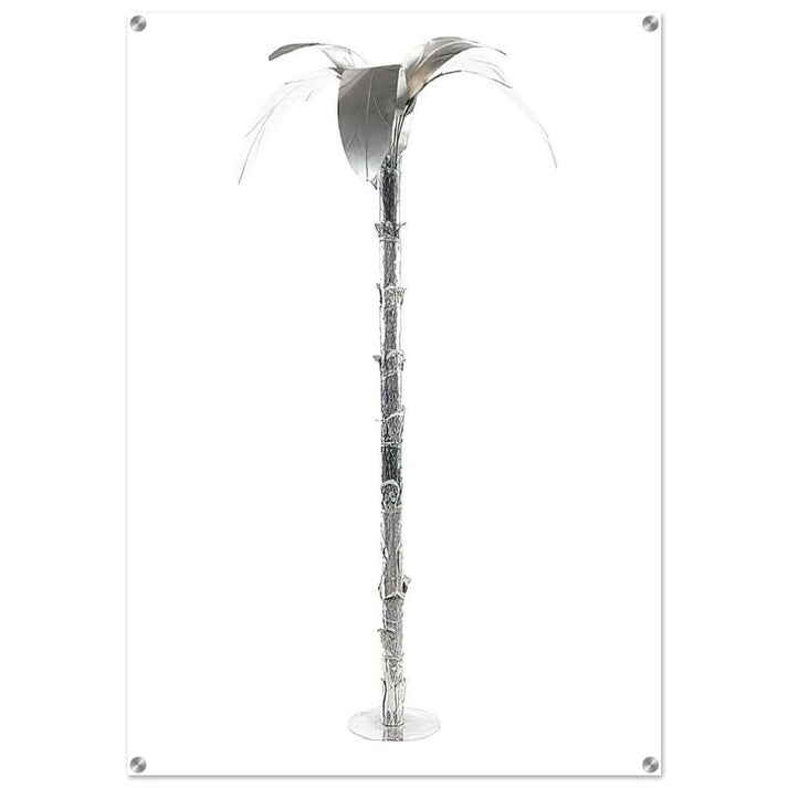 Per Costruzione di Oasi - 1980 - Mario Schifano Acrylic Print - 70x100 cm / 28x40″ inches | Mario Schifano Wall Art | Mario Schifano Prints