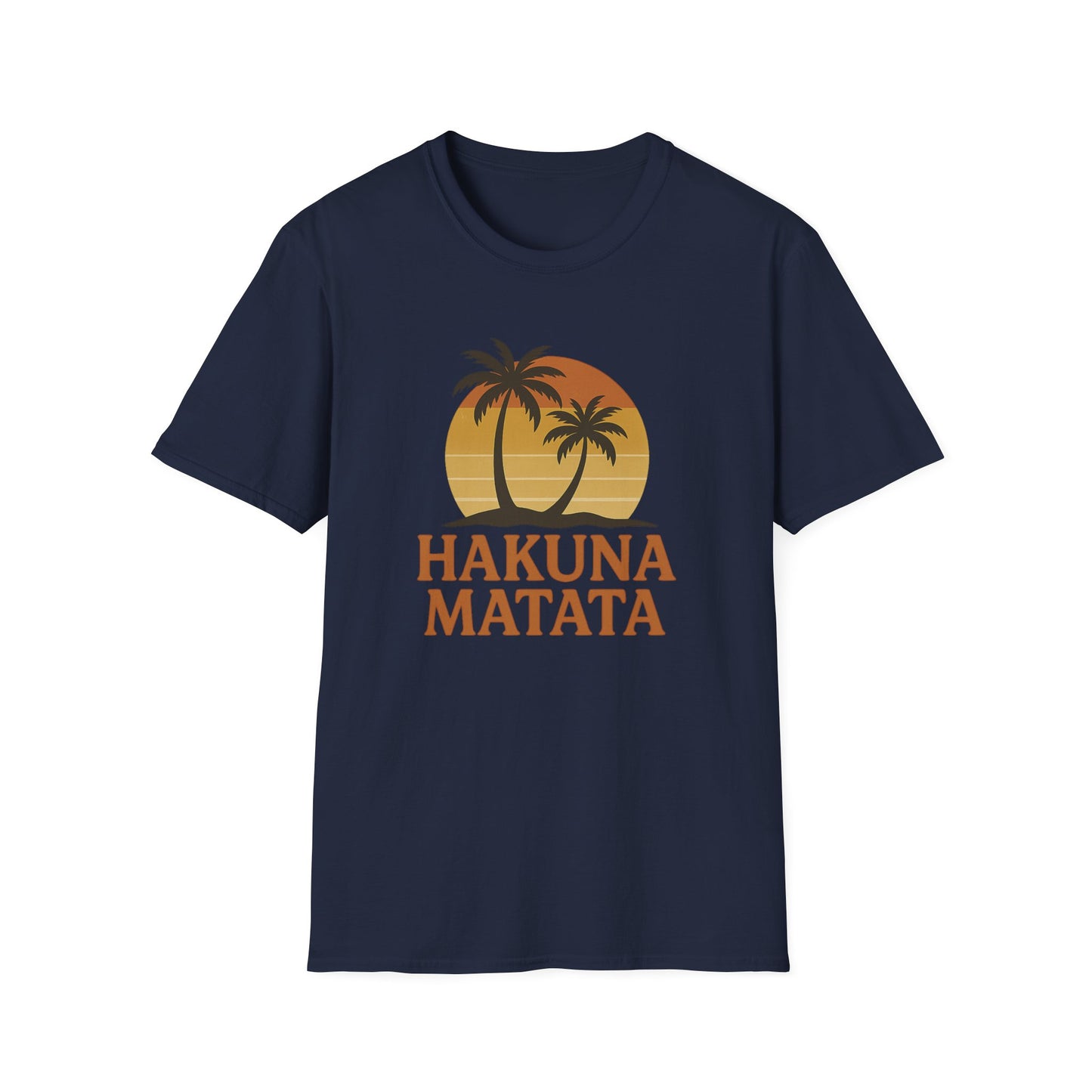 Camiseta con gráfico retro de Hakuna Matata, camiseta con vibra positiva "No Worries", camiseta vintage inspirada en los 90, camiseta con frase "Siéntete bien", regalo unisex
