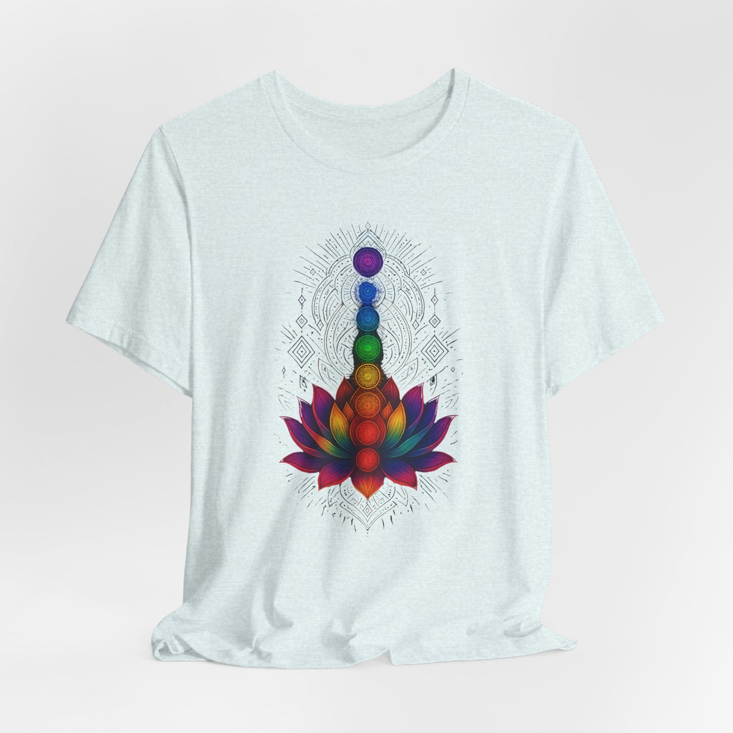 Amante del yoga espiritual de la flor de loto del chakra