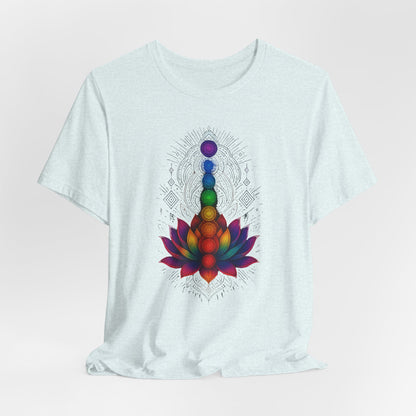 Amante del yoga espiritual de la flor de loto del chakra