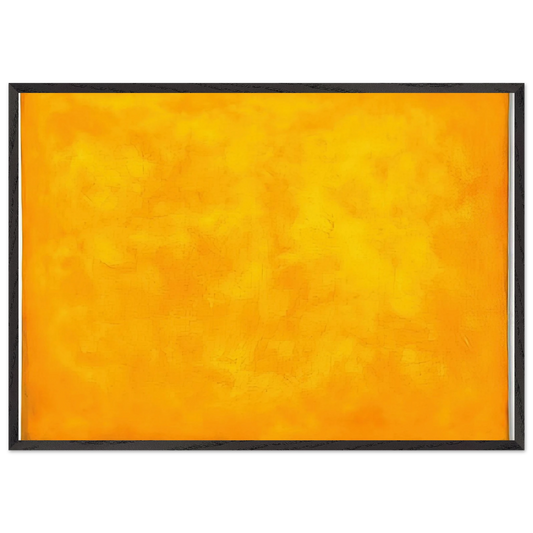 LE VENT DU SOLEIL 1996 - Gotthard Graubner 70x100 cm / 28x40 inches Framed Art Print – Black Wooden Frame