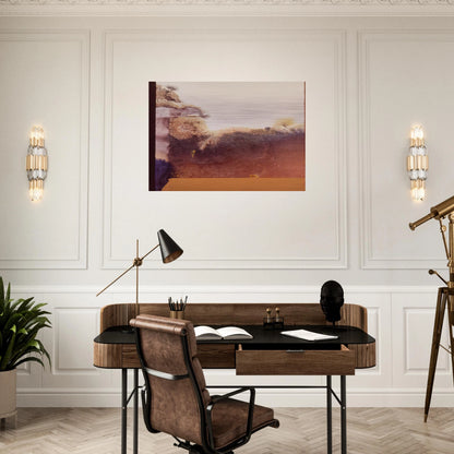 Lost In Rio De Janiero - Lyrical Abstraction - Ronnie Landfield Brushed Aluminum Print - 70x100 cm / 28x40 inches | Ronnie Landfield Aluminum Print | Ronnie Landfield Prints