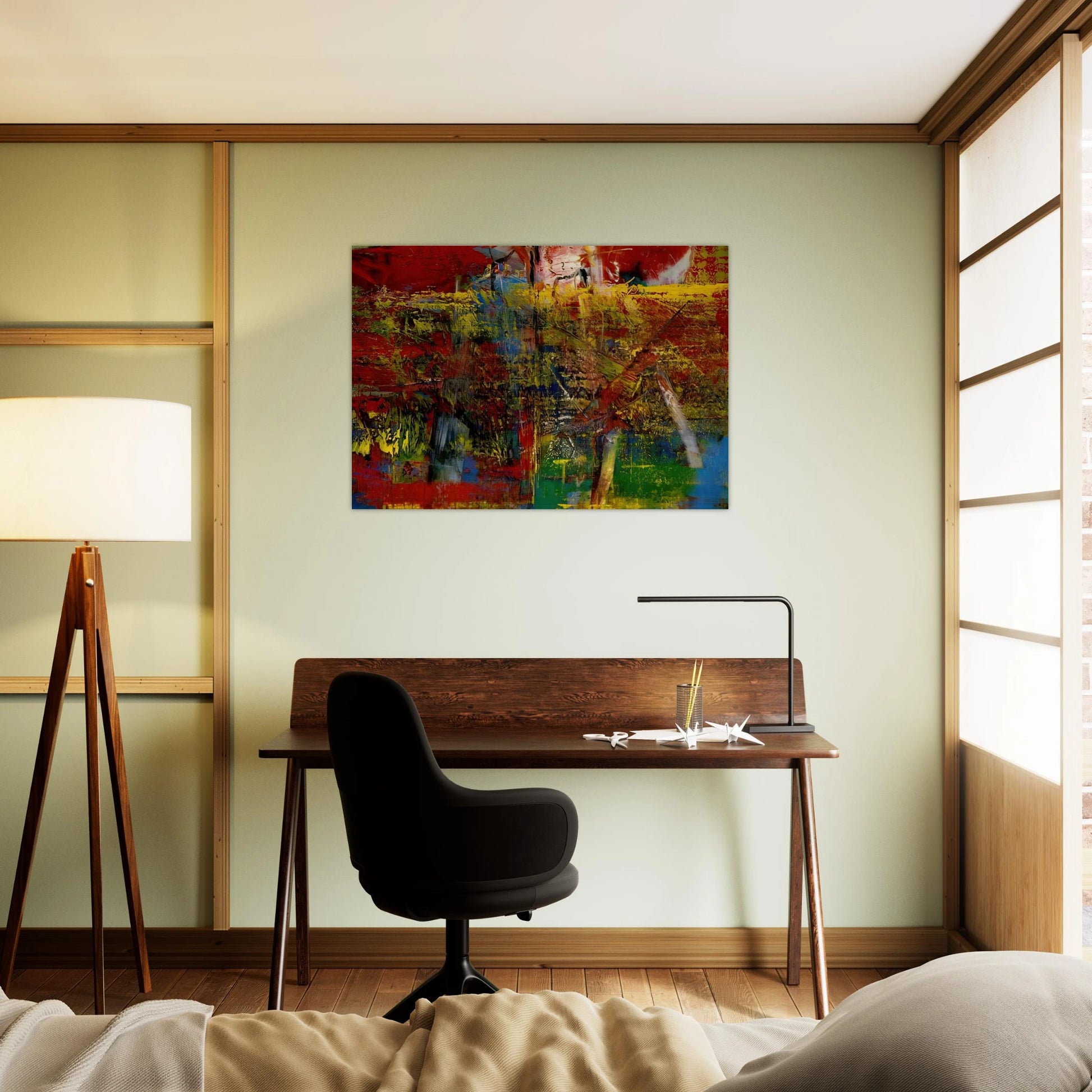 MEDIATION - Gerhard Richter Brushed Aluminum Print - 70x100 cm / 28x40 inches | Gerhard Richter Aluminum Print | Gerhard Richter Prints