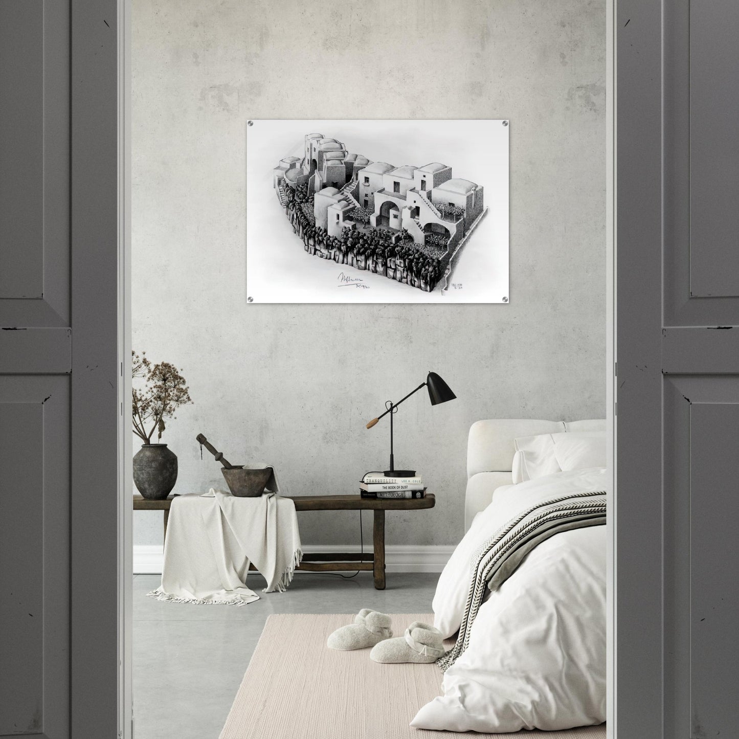 ESCHER (24) - MC Escher Acrylic Print - 70x100 cm / 28x40″ inches | Maurits Cornelis Escher Prints