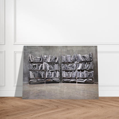 THE HIGH PRIESTESS ZWEISTROMLAND 1989 - Anselm Kiefer Brushed Aluminum Print - 70x100 cm / 28x40 inches | Anselm Kiefer Aluminum Print | Anselm Kiefer Prints