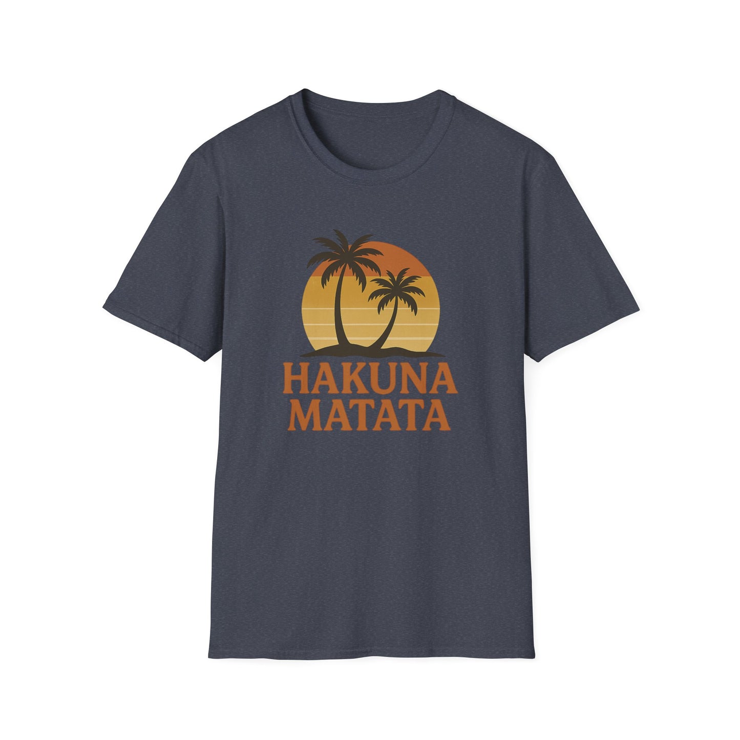 Camiseta con gráfico retro de Hakuna Matata, camiseta con vibra positiva "No Worries", camiseta vintage inspirada en los 90, camiseta con frase "Siéntete bien", regalo unisex