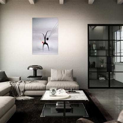 UN EFFET DU JAPONAIS 1941 - Alexander Calder Brushed Aluminum Print - 70x100 cm / 28x40 inches | Alexander Calder Aluminum Print | Alexander Calder Prints
