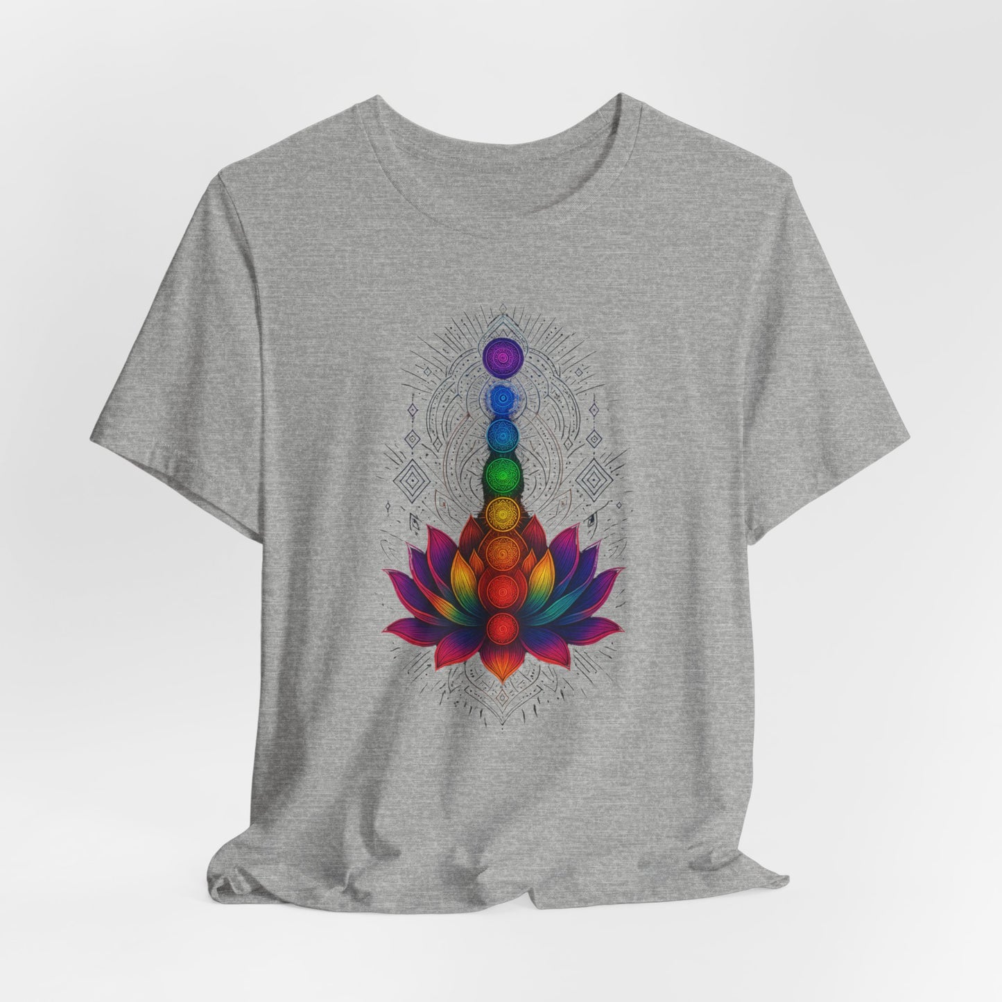 Amante del yoga espiritual de la flor de loto del chakra