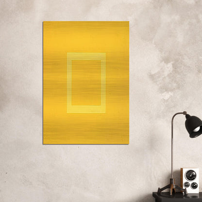 Spazio Luce - 1973 - Antonio Calderara Brushed Aluminum Print - 70x100 cm / 28x40 inches | Antonio Calderara Aluminum Print | Antonio Calderara Prints