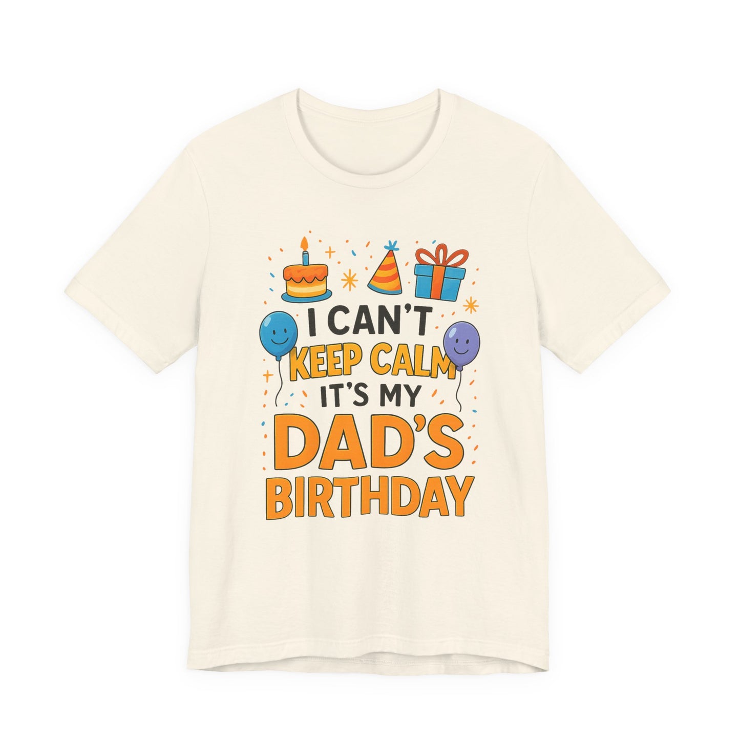 Regalo de cumpleaños para papá No puedo mantener la calma Es el cumpleaños de mi papá Feliz padre