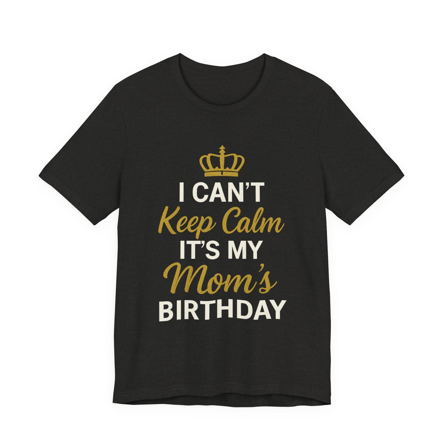 No puedo mantener la calma, es el cumpleaños de mi mamá