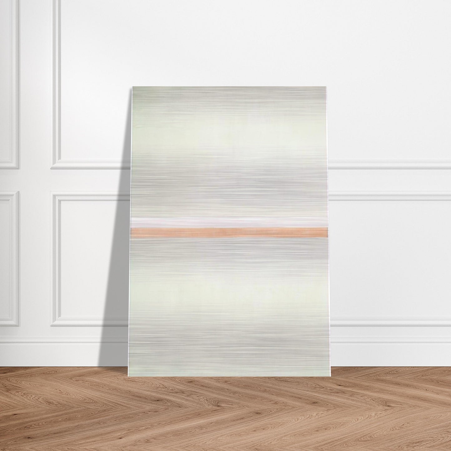 Gratitude - Agnes Martin Brushed Aluminum Print - 70x100 cm / 28x40 inches | Agnes Martin Aluminum Print | Agnes Martin Prints