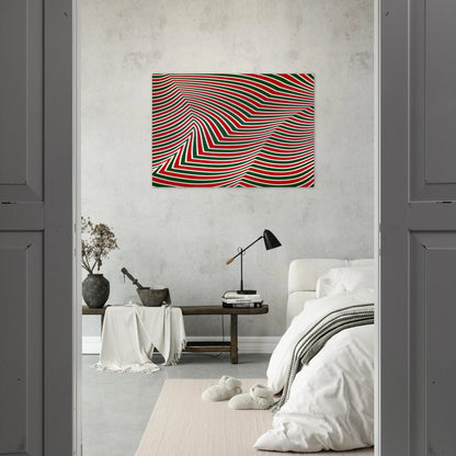 Swirling Retina - Marcel Barbeau Brushed Aluminum Print - 70x100 cm / 28x40 inches | Marcel Barbeau Aluminum Print | Marcel Barbeau Prints