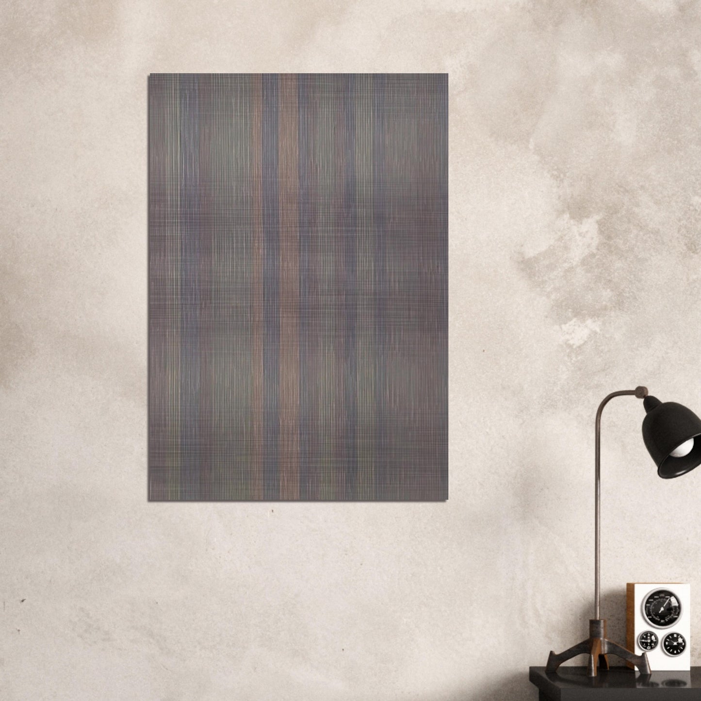 Pocahontas - 1978 - Gene Davis Brushed Aluminum Print - 70x100 cm / 28x40 inches | Gene Davis Aluminum Print | Gene Davis Prints