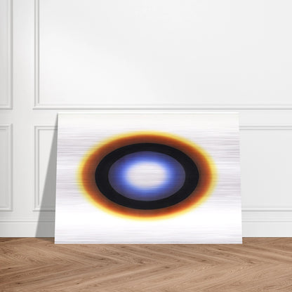 Koło - 1964 - Wojciech Fangor Brushed Aluminum Print - 70x100 cm / 28x40 inches | Wojciech Fangor Aluminum Print | Wojciech Fangor Prints