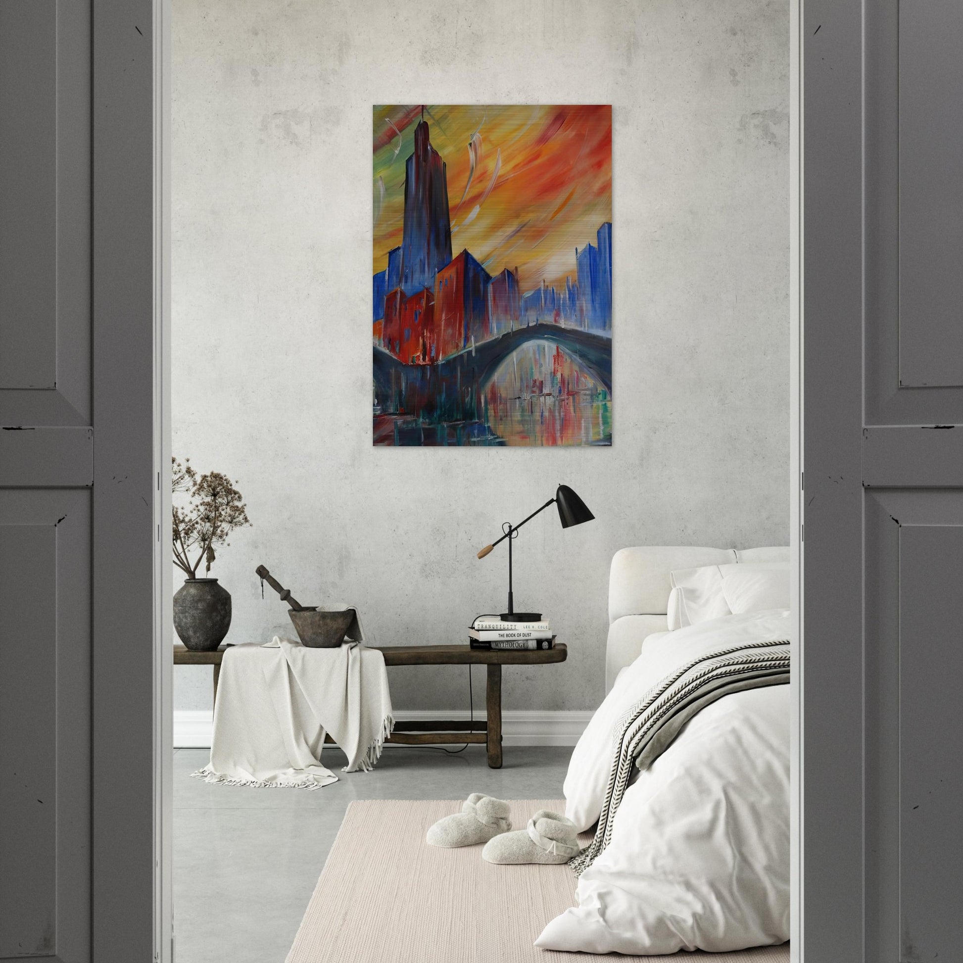 Untitled - 1983 - Konrad Zuse Brushed Aluminum Print - 70x100 cm / 28x40 inches | Konrad Zuse Aluminum Print | Konrad Zuse Prints